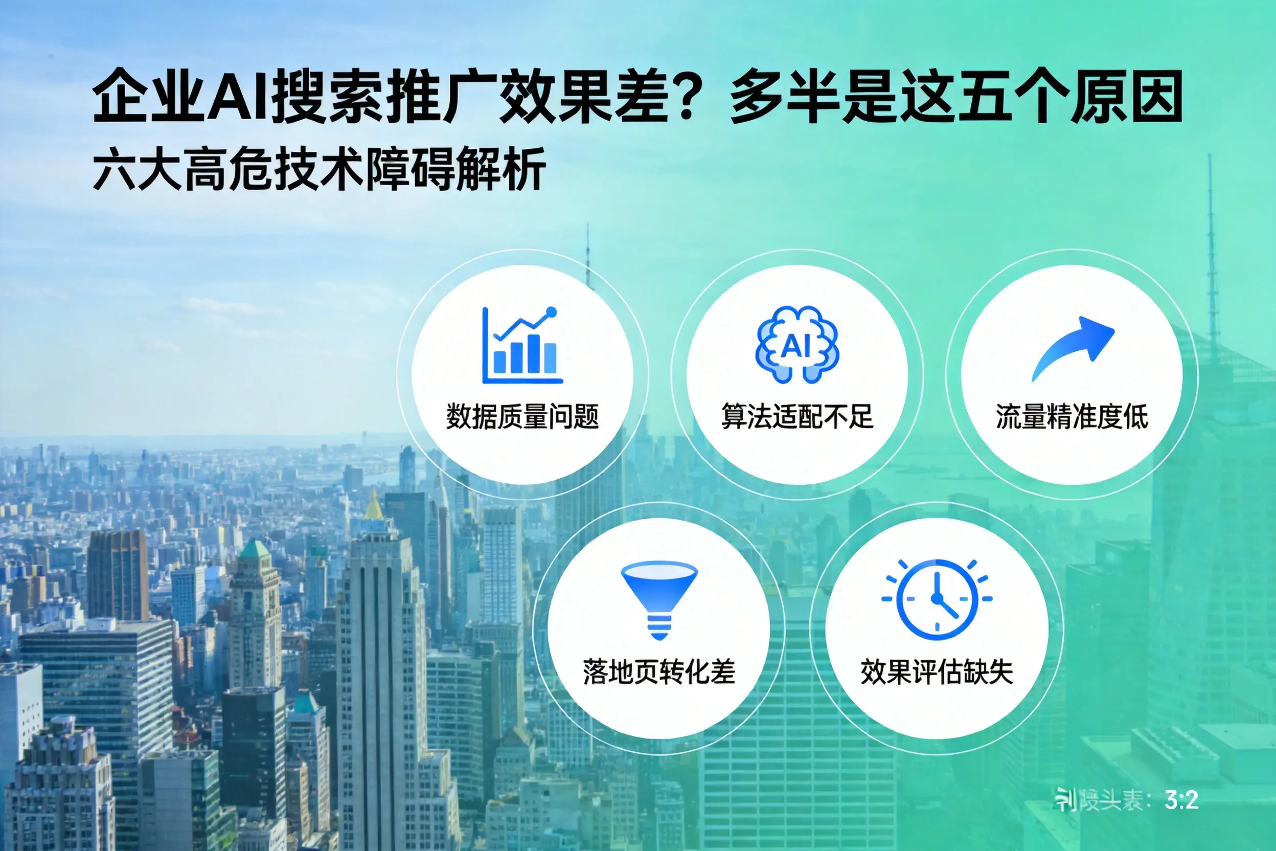 元宝山企业AI搜索推广效果差?多半是这五个原因